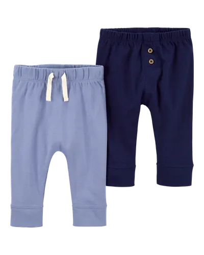 Carters Donji deo za bebe, 1R037310, 2 komada, Plavi