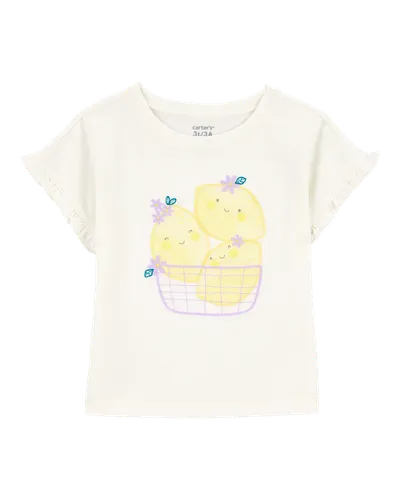 Carters Majica za bebe 1S413210, Bijela