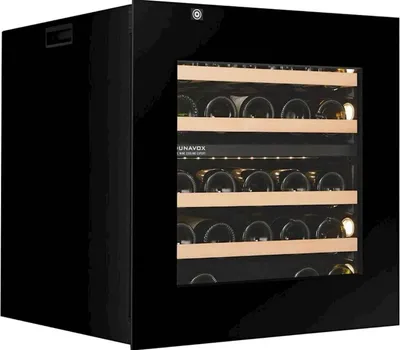 Dunavox Hladnjak za vino DXB-26-69DB-TO, 26 boca, Crni
