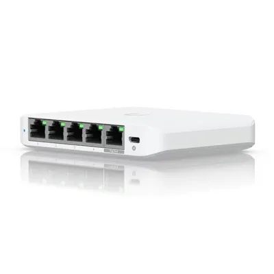 Ubiquiti Mrežni switch UniFi, 5 portova, Layer 2.5, Bijeli