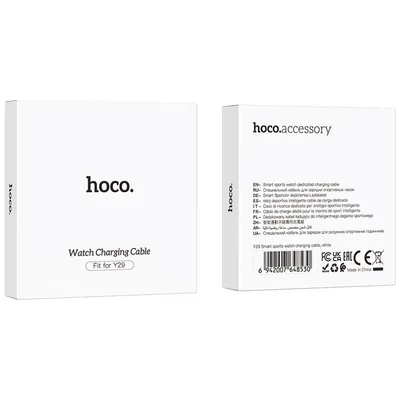 Hoco. Kabl za punjenje pametnog sata Y29, Bijeli