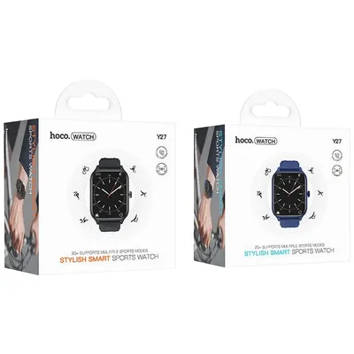 Hoco. Pametni sat Y27, 1.95", TFT, Bluetooth, Crni