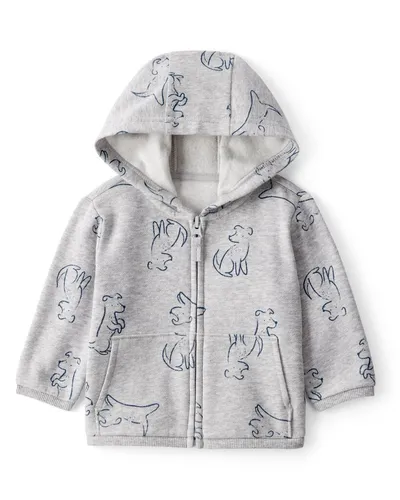 Carters Duks jakna za bebe, 1T377710, Sivi