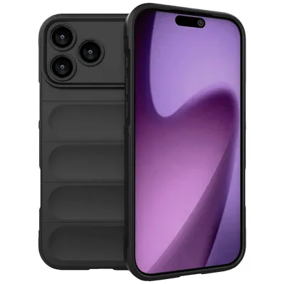 NN-Su Maska za mobilni telefon iPhone 17 Pro Max, TPU, Crna