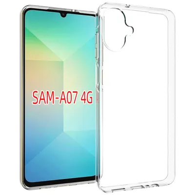 NN-Su Maska za mobilni telefon Samsung A07, TPU, Transparent