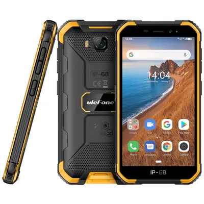 ulefone Mobilni telefon, 5.0", IPS, 2/16GB, DualSIM, 4000mAh, 8/5 Mpx, Armor X6, Narandžasti