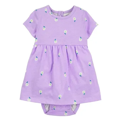 Carters Haljina bodi za bebe, 1S532210, Ljubičasta