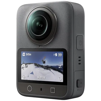 DJI Akciona kamera, 120MP, 8K, 2", OLED, 360°, 128GB, Crna