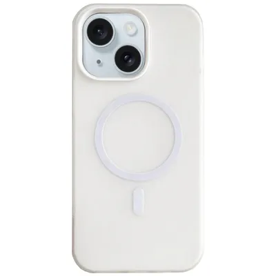 NN-Su Maska za mobilni telefon iPhone 16, MagSafe, TPU, Bijela