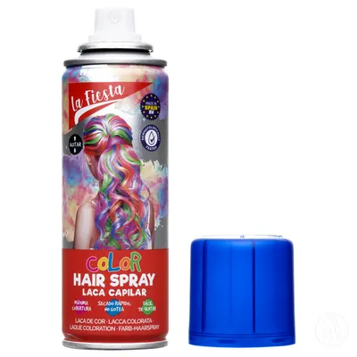 LA FIESTA Sprej u boji za kosu plava 125ml