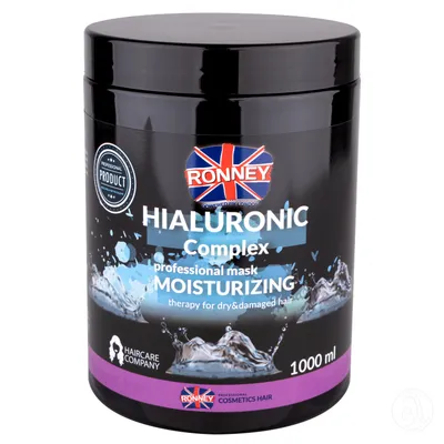 RONNEY Maska za hidrataciju suve i oštećene kose Hialuronic Complex 1000ml