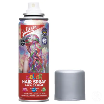 LA FIESTA Sprej u boji za kosu srebrni 125ml