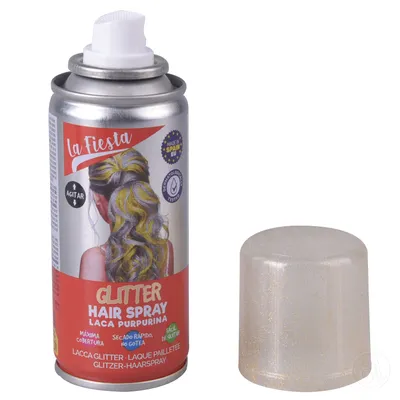 LA FIESTA Gliter sprej za kosu zlatni 100ml