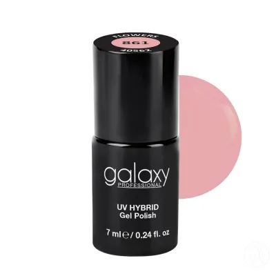 Galaxy Hybridni trajni lak, 7 ml, 861 Flowers