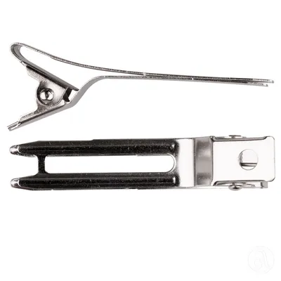 Beauty design G017 Štipaljke za kosu metalne, 100 kom, Srebrne boje