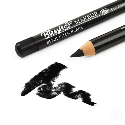 Blush Makeup Olovka za oči BE301, 1.14 g, Pitch Black
