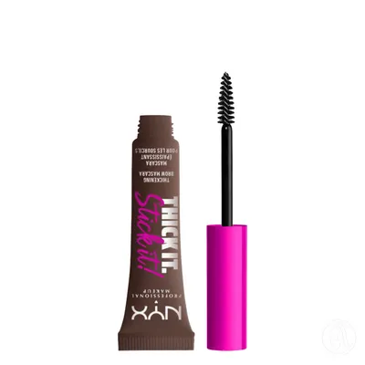 NYX Professional Makeup Gel maskara za obrve Thick It Stick It TISI TISI06, 7 ml, Brunette