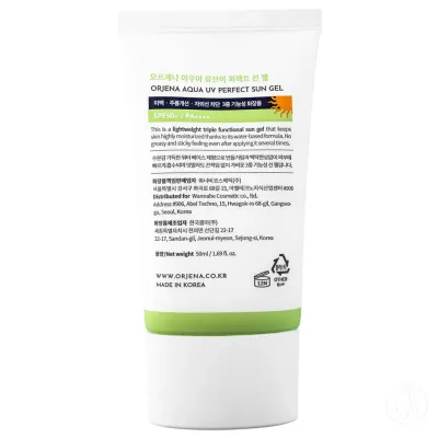 Orjena Gel za zaštitu od sunca Aqua, SPF50