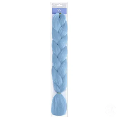 Infinity Vještačka kosa za pletenice, 60cm, Plava