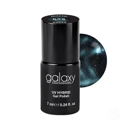 Galaxy Hybridni trajni lak, 7 ml, 655 Mystic