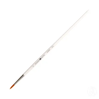 Nail tools Četkica za nokte, Sintetička dlaka, Veličina 4, Bijela