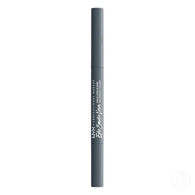 NYX Professional Makeup Ajlajner sa četkicom za blendovanje Epic Smoke Liner ESL ESL10, 0,17 g, Slate Smoke