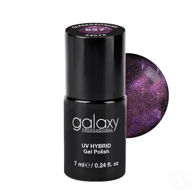 Galaxy Hybridni trajni lak, 7 ml, 657 Glamazonian
