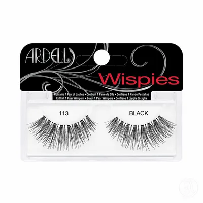 Ardell Trakaste trepavice Wispies 113, Crne