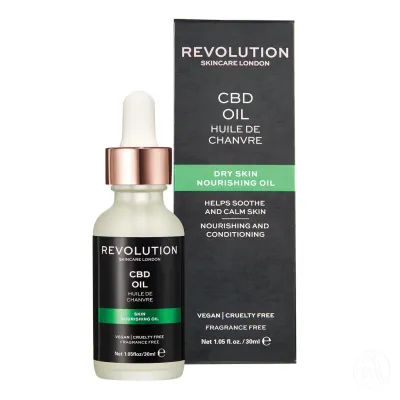 Revolution Ulje za njegu suve kože lica CBD Oil, 30ml