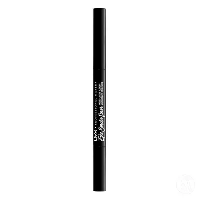 NYX Professional Makeup Ajlajner sa četkicom za blendovanje Epic Smoke Liner ESL ESL12, 0,17 g, Black Smoke