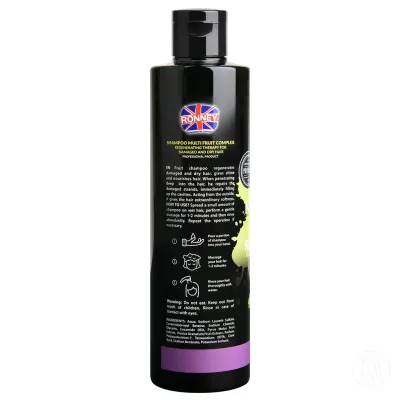 Ronney Šampon za regenaraciju suve i oštećene kose Multi Fruit Complex, 300ml