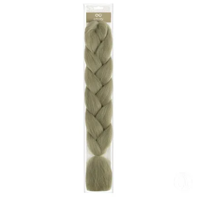 Infinity Vještačka kosa za pletenice, 60cm, Prirodna tamnoplava