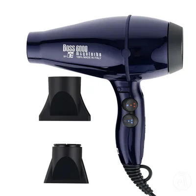 TecnoElettra Fen za kosu Boss 6000, 2500W, Teget