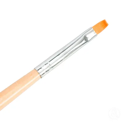 Nail tools Četkica za gel tehniku nadogradnje ASN-ART4-1-A, Sintetička dlaka