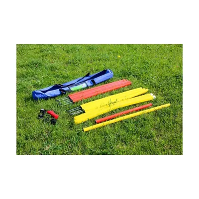 KERBL Set prepreka za pse Agility, Crveno-žuti