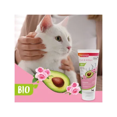 BEAPHAR Šampon za mekšu dlaku mačaka Bio, 200ml