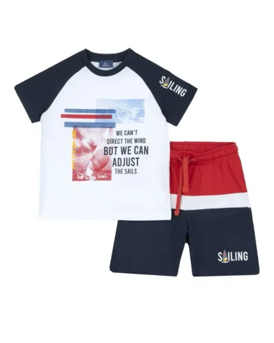 Chicco Set za dječake Sailing, Šareni