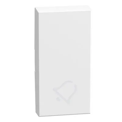 BTicino Tipka za zvono Light Now YW4915D, Bijela