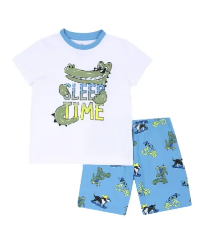 Chicco Pidžama za dječake Sleep Time, Bijelo-Plava
