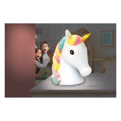 Globo Stolna lampa za djecu 28052, Jednorog, Šarena