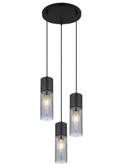 Globo Lighting Visilica Annika 21000-3HB, Crna