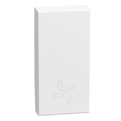BTicino Tipka za ventilator Light Now YW4915R, Bijela