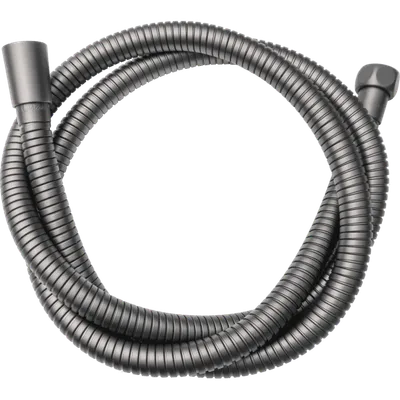 Inter Ceramic Tuš crijevo anti-twist, 150-180cm, Tamnosivo
