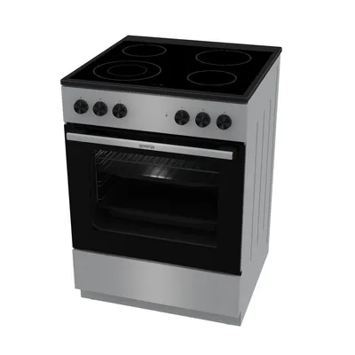 Gorenje Električni šporet GEC6A11SG, 4 Zone kuvanja, 65 l, Sivi