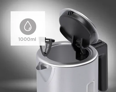 Tesla Kuhalo za vodu KT450BX, 2200 W, 1 l, Sivo