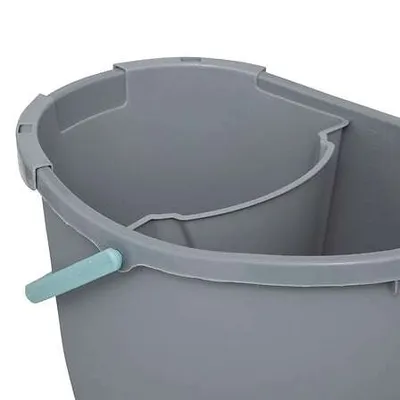 Five Set za čišćenje, kanta + mop, Sivi