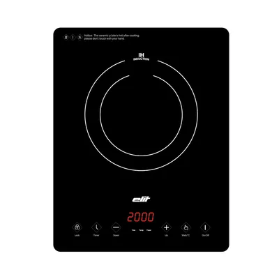 Elit Indukcijski rešo IC-21 Slim, 2000 W, Crni