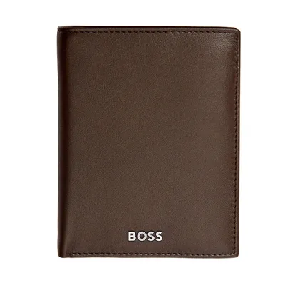 Hugo Boss Novčanik sa vertikalnim preklopom Classic Smooth HLO403Y, Braon