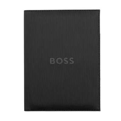 Hugo Boss Konferencijska mapa Formation Line HDM409A, A5, Crna