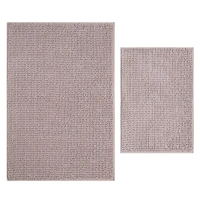 Karaca Set prostirki Home mekaku paonska 60x90 - 40x60cm, Bež